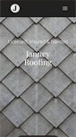 Mobile Screenshot of janneyroofing.com